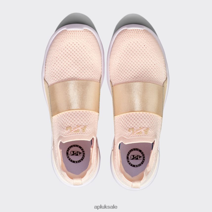 APL TechLoom Bliss 29 - VH8XNZ356 APL Shoes UK Creme/Parchment/White Women Running