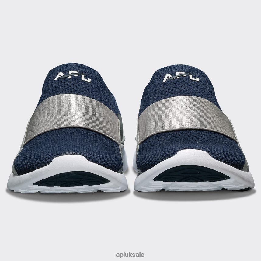APL TechLoom Bliss 29 - VH8XNZ359 APL Shoes UK Navy/Cement/White Women Running