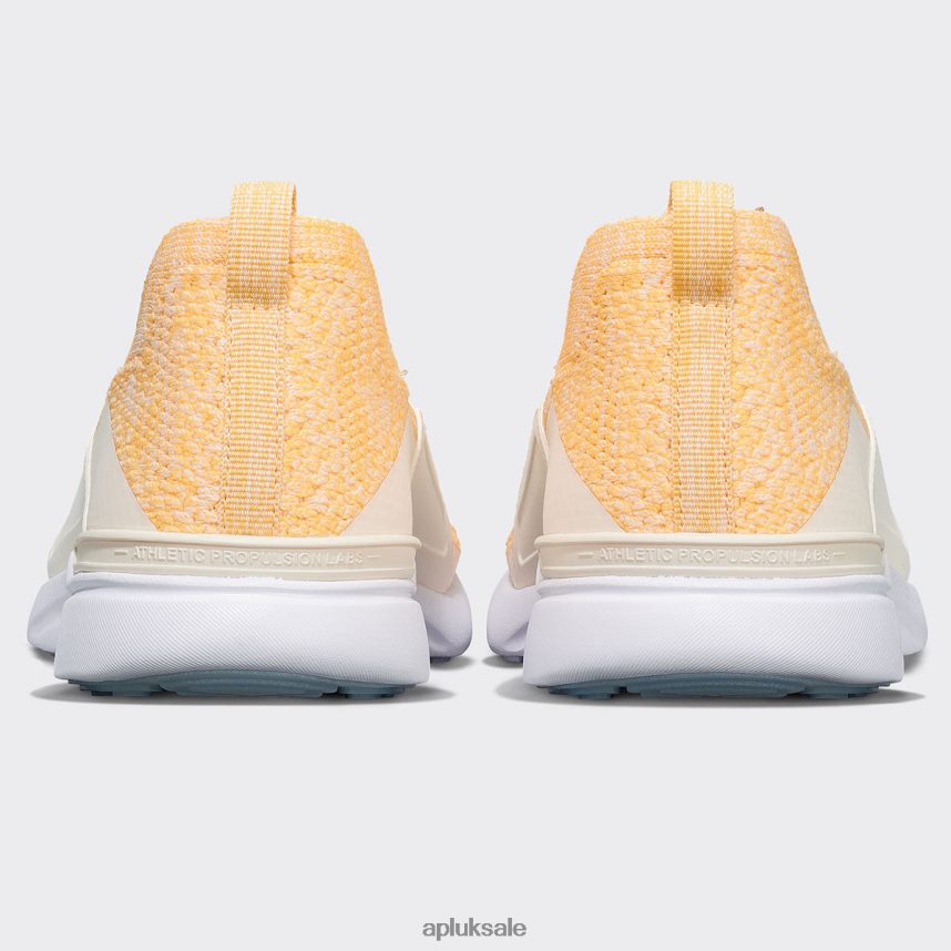 APL TechLoom Bliss 29 - VH8XNZ384 APL Shoes UK Pristine/Marigold/Melange Women Running