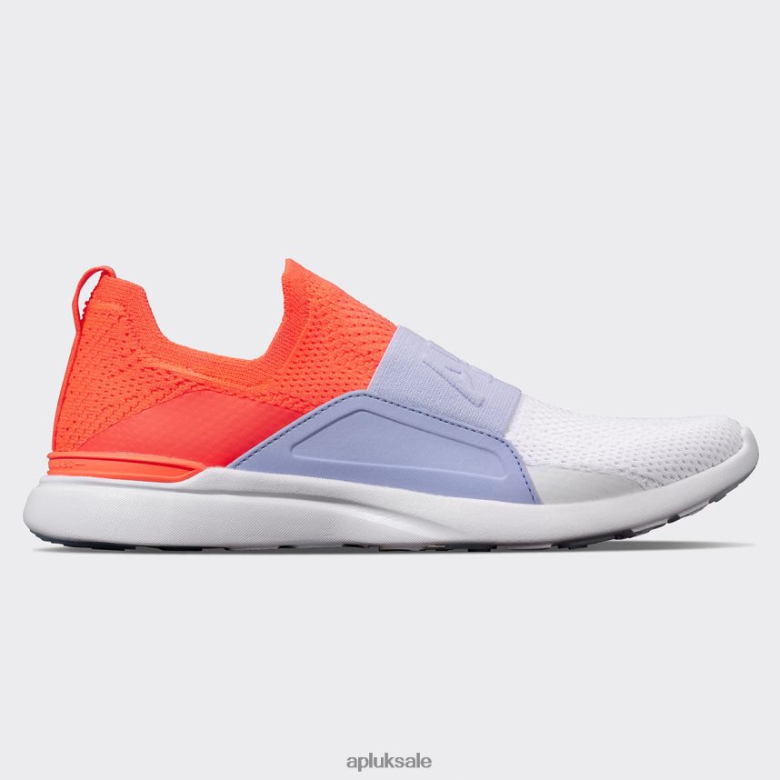 APL TechLoom Bliss 30 - VH8XNZ405 APL Shoes UK Impulse Red/Bellflower/White Women Running