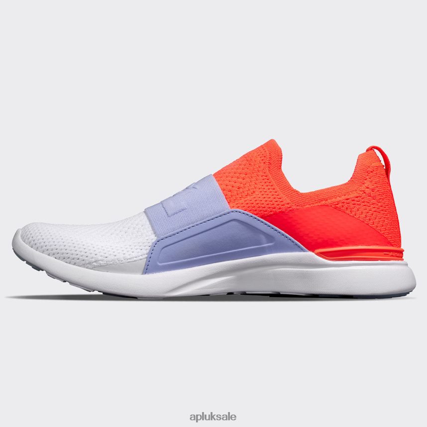 APL TechLoom Bliss 30 - VH8XNZ405 APL Shoes UK Impulse Red/Bellflower/White Women Running