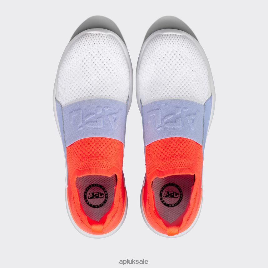 APL TechLoom Bliss 30 - VH8XNZ405 APL Shoes UK Impulse Red/Bellflower/White Women Running