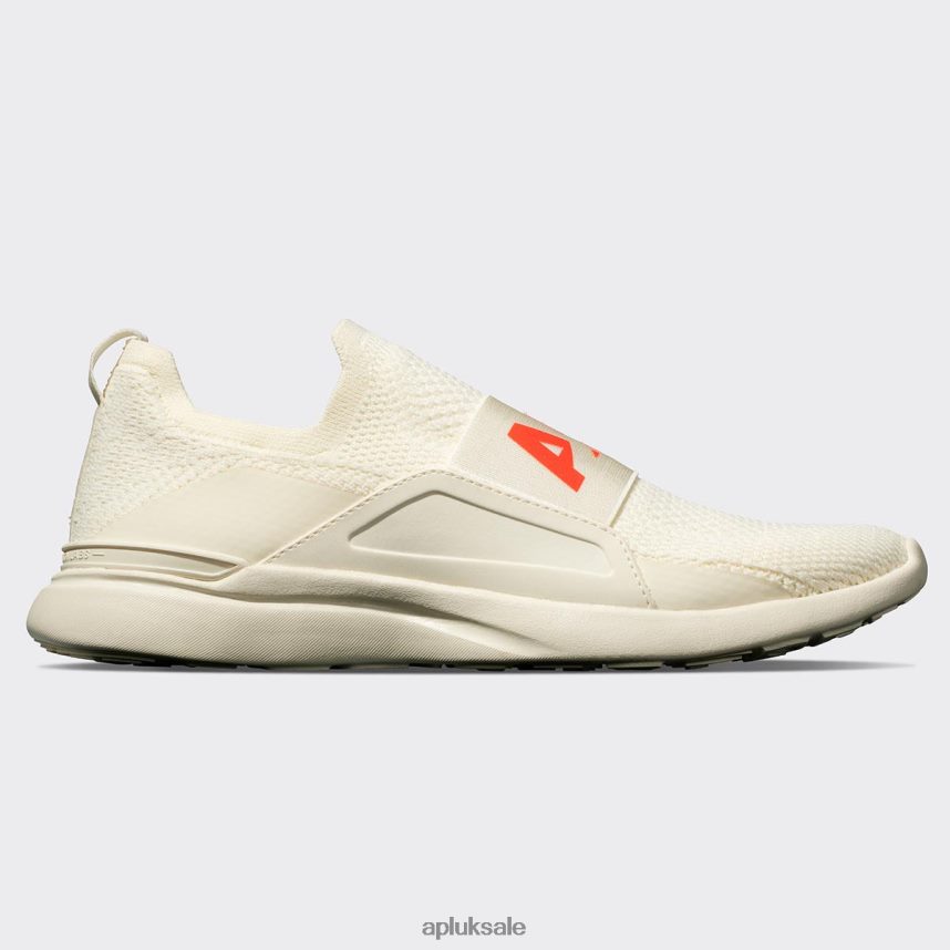 APL TechLoom Bliss 30 - VH8XNZ414 APL Shoes UK Triple Pristine/Magma Women Running