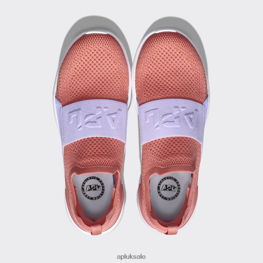 APL TechLoom Bliss 30 - VH8XNZ441 APL Shoes UK Cedar/Bellflower/White Women Running