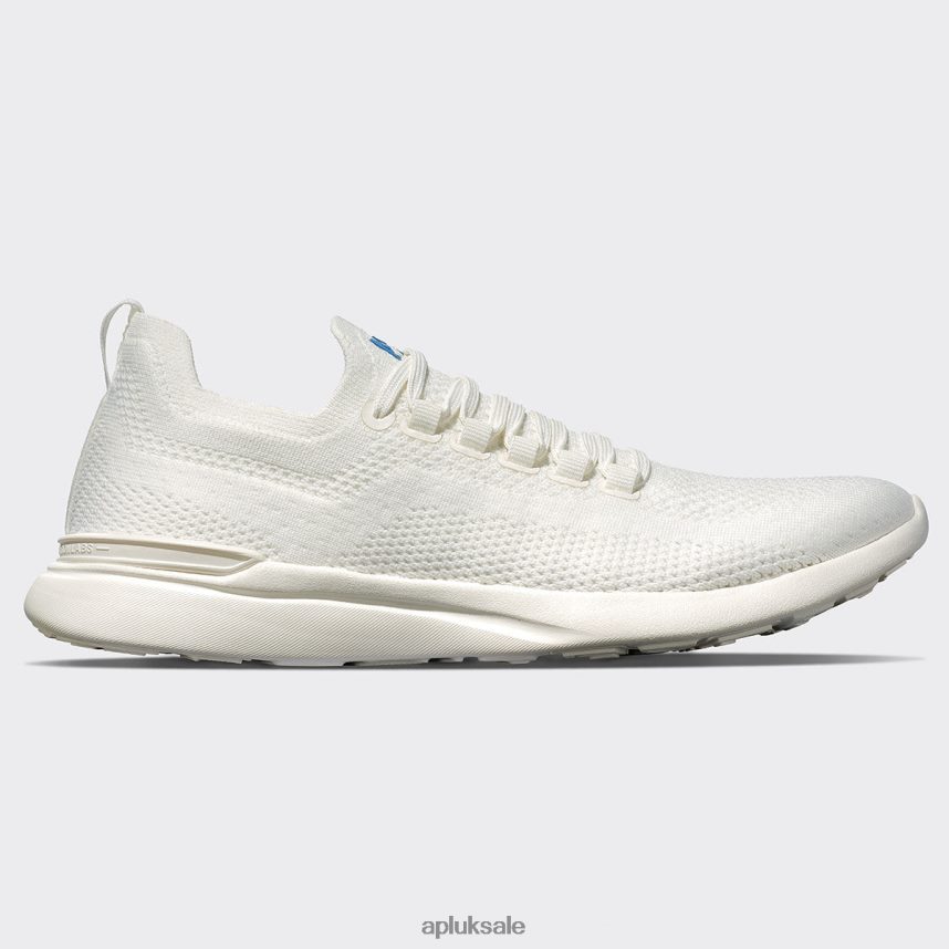 APL TechLoom Breeze 33 - VH8XNZ30 APL Shoes UK Ivory/Coastal Blue Women Running