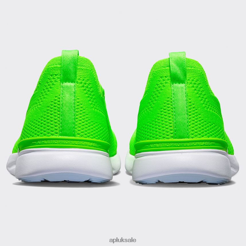 APL TechLoom Breeze 33 - VH8XNZ9 APL Shoes UK Green/Black/White Women Running