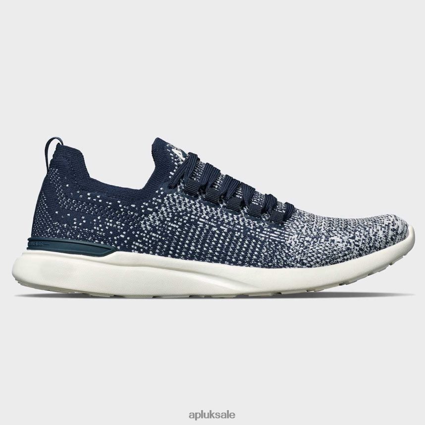 APL TechLoom Breeze 34 - VH8XNZ109 APL Shoes UK Navy/Ivory/Ombre Women Running