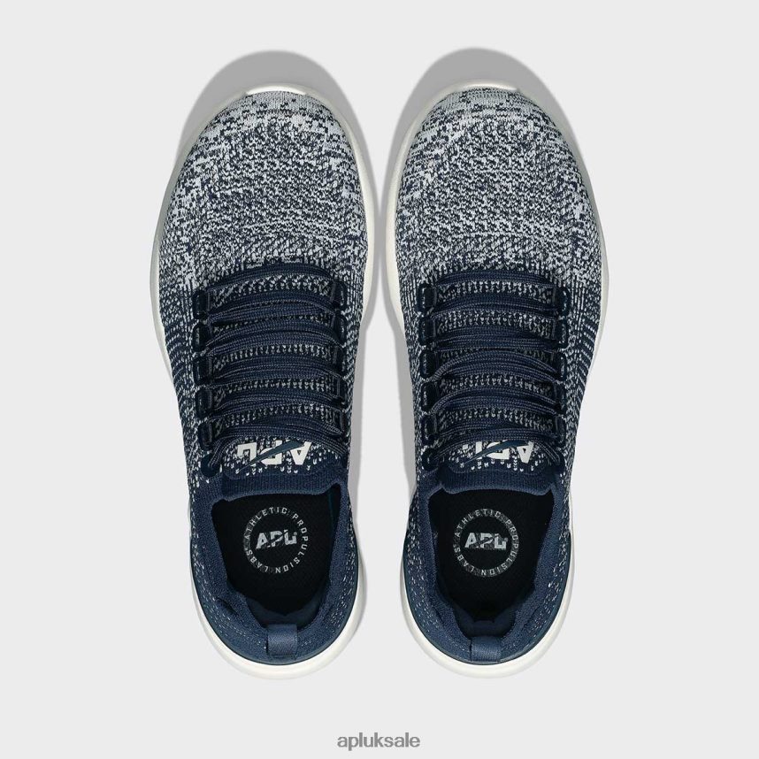 APL TechLoom Breeze 34 - VH8XNZ109 APL Shoes UK Navy/Ivory/Ombre Women Running