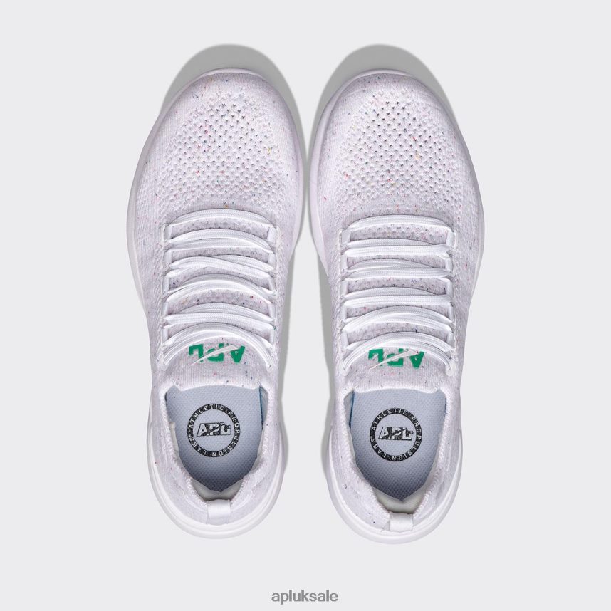 APL TechLoom Breeze 34 - VH8XNZ124 APL Shoes UK White/Confetti Women Running