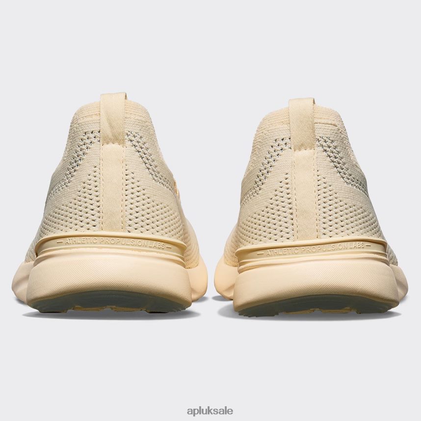 APL TechLoom Breeze 35 - VH8XNZ187 APL Shoes UK Vanilla/Metallic Silver/White Women Running