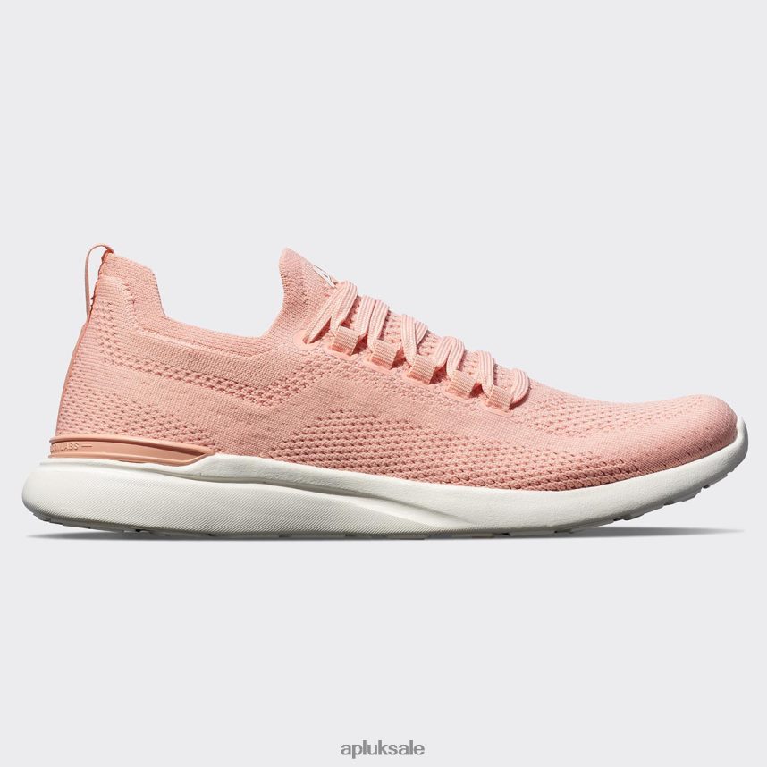 APL TechLoom Breeze 35 - VH8XNZ194 APL Shoes UK Blush/Ivory Women Running