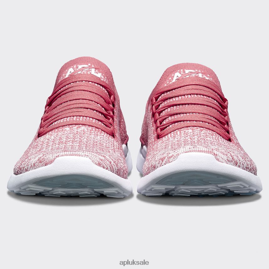 APL TechLoom Breeze 36 - VH8XNZ237 APL Shoes UK Cedar/Bleached Pink/Ombre Women Running