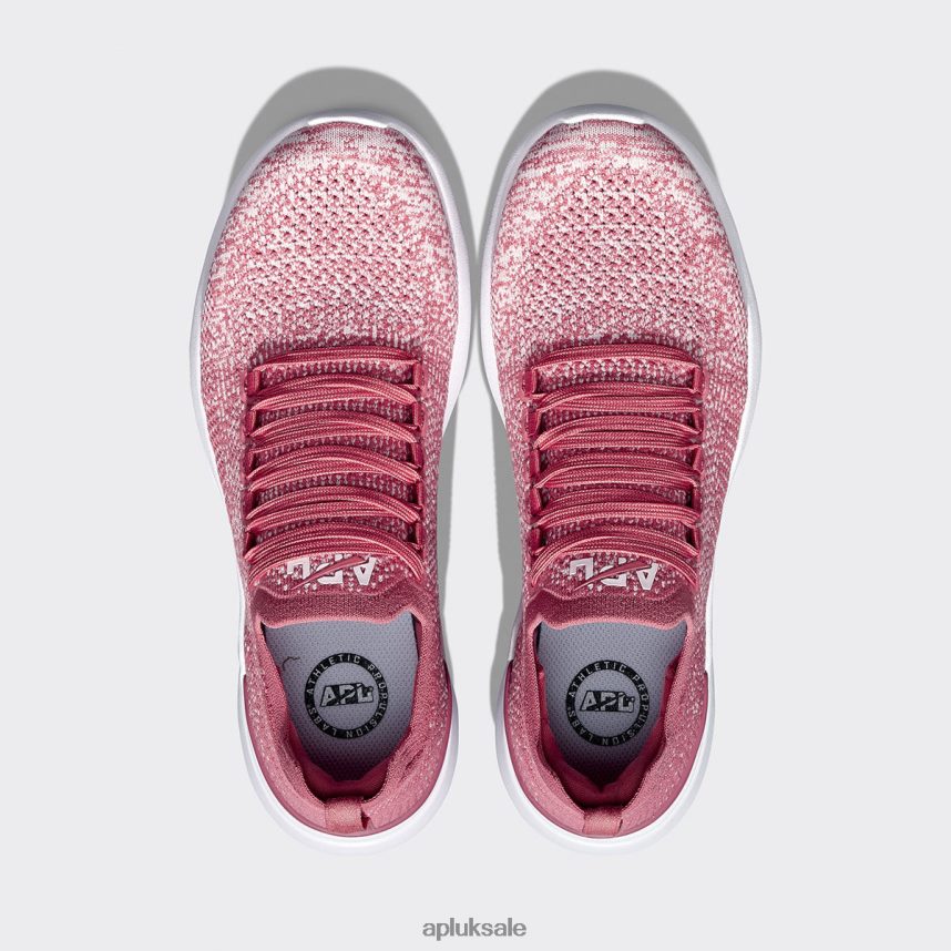 APL TechLoom Breeze 36 - VH8XNZ237 APL Shoes UK Cedar/Bleached Pink/Ombre Women Running