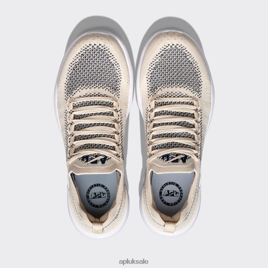 APL TechLoom Breeze 36 - VH8XNZ247 APL Shoes UK Beach/Midnight/White Women Running