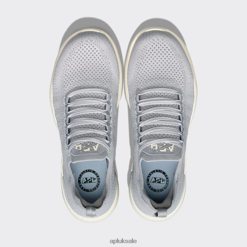 APL TechLoom Breeze 36 - VH8XNZ252 APL Shoes UK Cement/Pristine Women Running