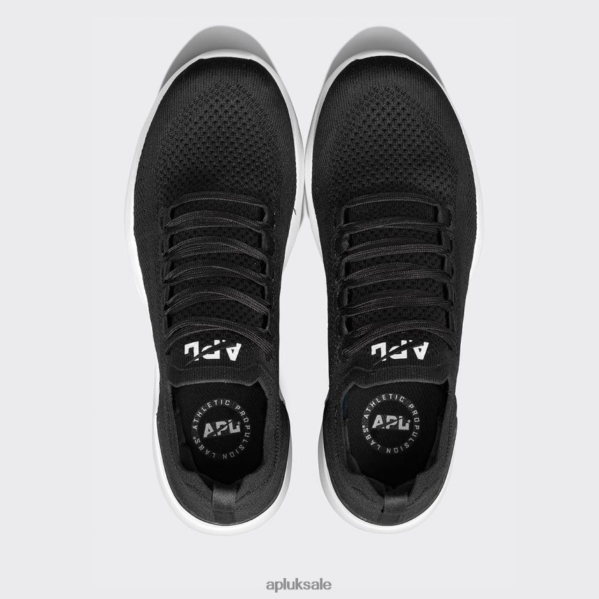 APL TechLoom Breeze 36 - VH8XNZ262 APL Shoes UK Black/White Women Running