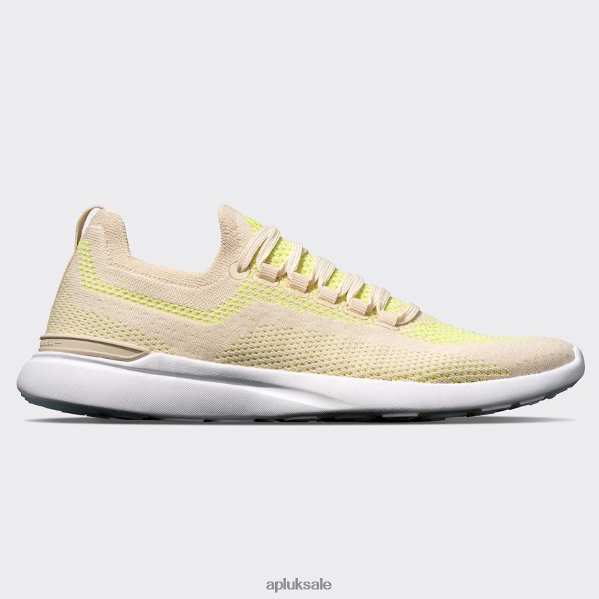 APL TechLoom Breeze 36 - VH8XNZ271 APL Shoes UK Beach/Energy/White Women Running
