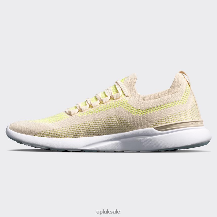 APL TechLoom Breeze 36 - VH8XNZ271 APL Shoes UK Beach/Energy/White Women Running