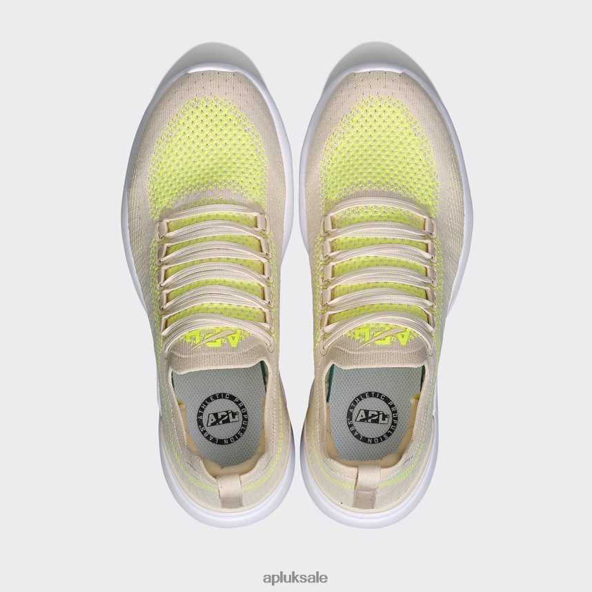 APL TechLoom Breeze 36 - VH8XNZ271 APL Shoes UK Beach/Energy/White Women Running