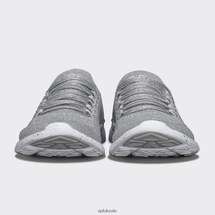 APL TechLoom Breeze 36 - VH8XNZ304 APL Shoes UK Metallic Silver/White/Speckle Women Running