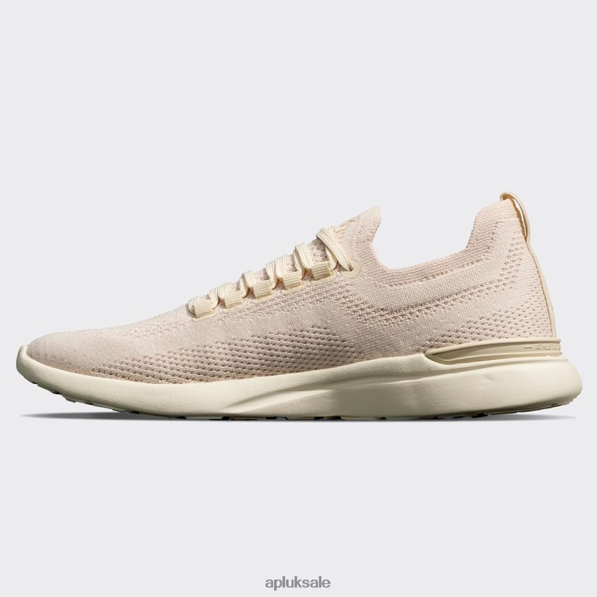 APL TechLoom Breeze 36 - VH8XNZ331 APL Shoes UK Parchment/Pristine Women Running