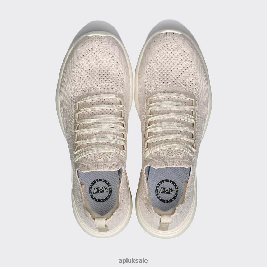 APL TechLoom Breeze 36 - VH8XNZ331 APL Shoes UK Parchment/Pristine Women Running