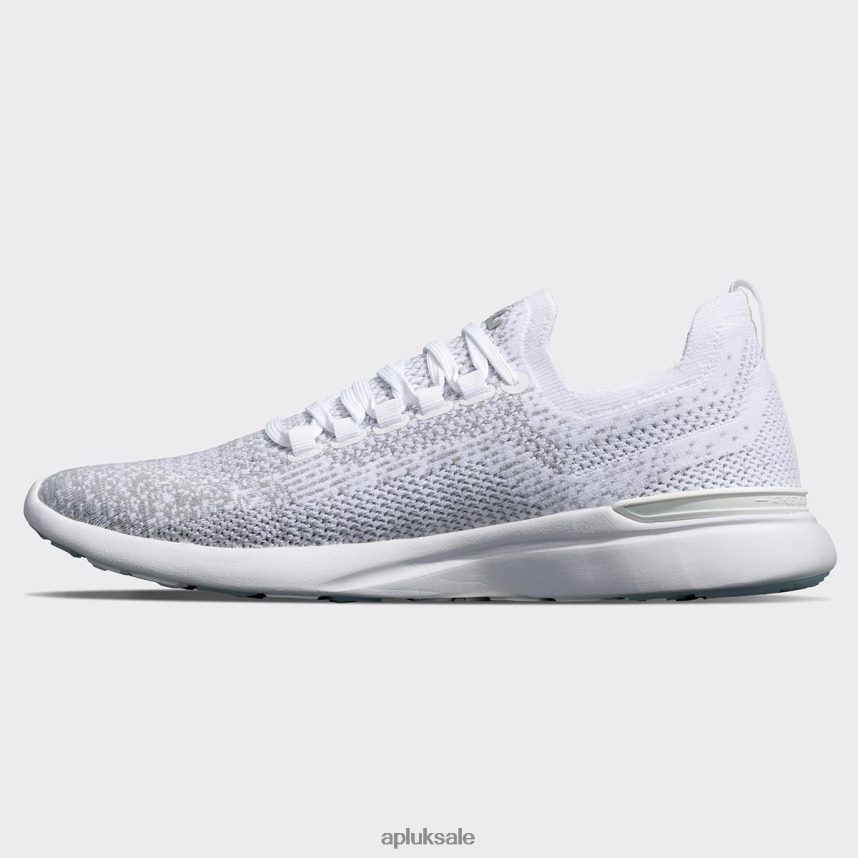 APL TechLoom Breeze 36 - VH8XNZ360 APL Shoes UK White/Cement/Ombre Women Running