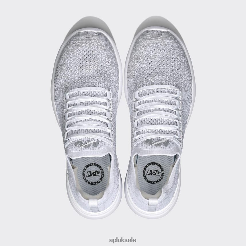 APL TechLoom Breeze 36 - VH8XNZ360 APL Shoes UK White/Cement/Ombre Women Running