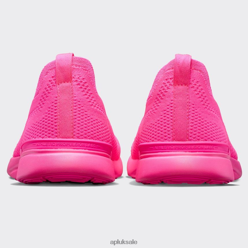 APL TechLoom Breeze 37 - VH8XNZ431 APL Shoes UK Fusion Pink Women Running