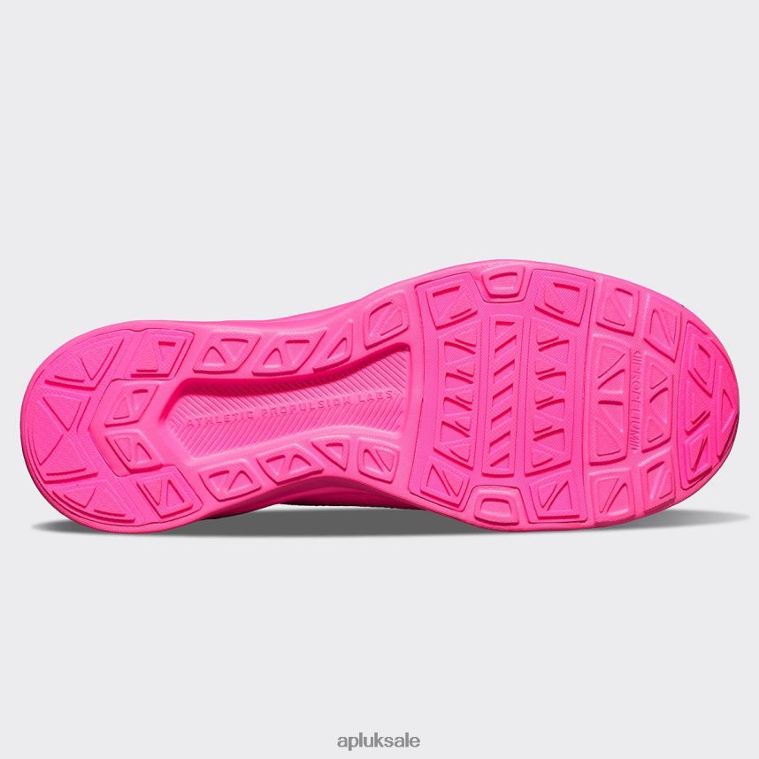 APL TechLoom Breeze 37 - VH8XNZ431 APL Shoes UK Fusion Pink Women Running