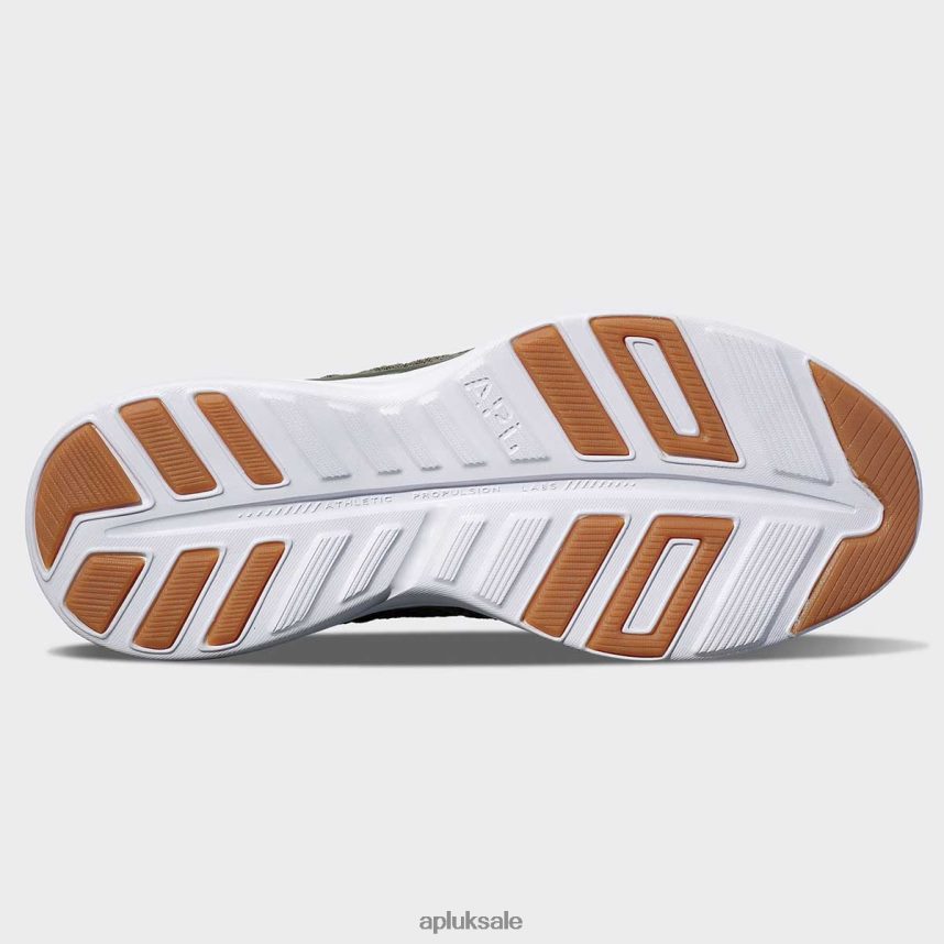 APL TechLoom Phantom 42 - VH8XNZ112 APL Shoes UK Fatigue/White/Gum Women Running