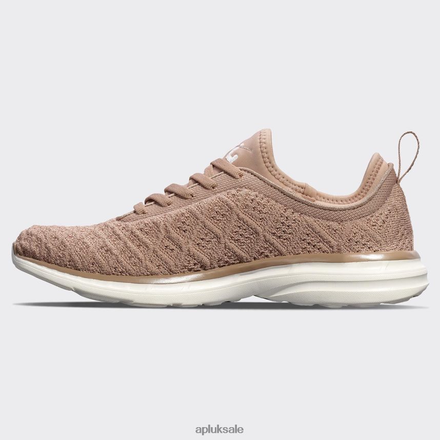 APL TechLoom Phantom 42 - VH8XNZ133 APL Shoes UK Almond/Ivory Women Running