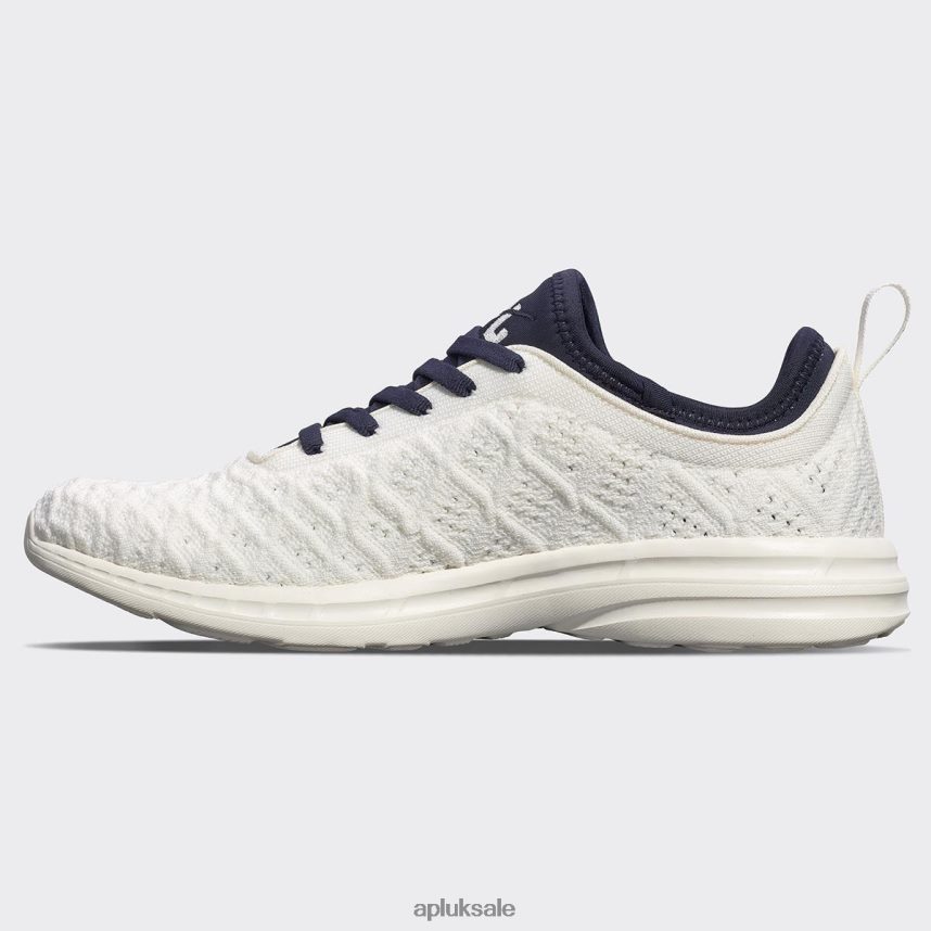 APL TechLoom Phantom 43 - VH8XNZ151 APL Shoes UK Ivory/Midnight Women Running