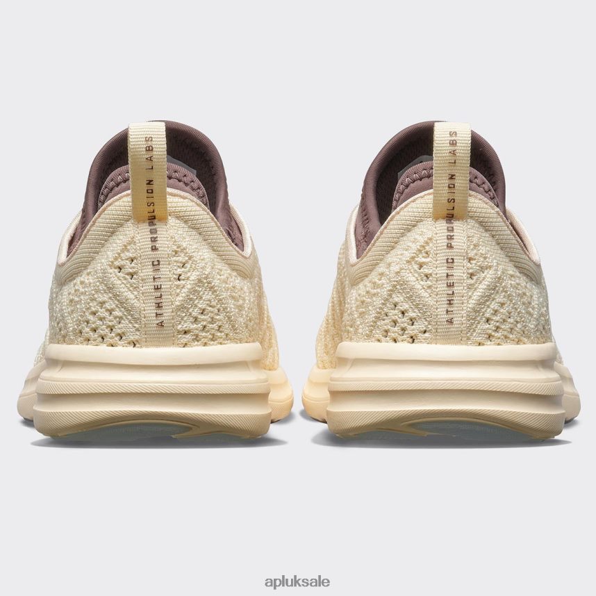 APL TechLoom Phantom 43 - VH8XNZ152 APL Shoes UK Vanilla/Chocolate Women Running