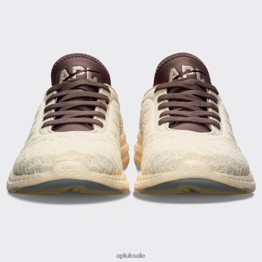 APL TechLoom Phantom 43 - VH8XNZ152 APL Shoes UK Vanilla/Chocolate Women Running