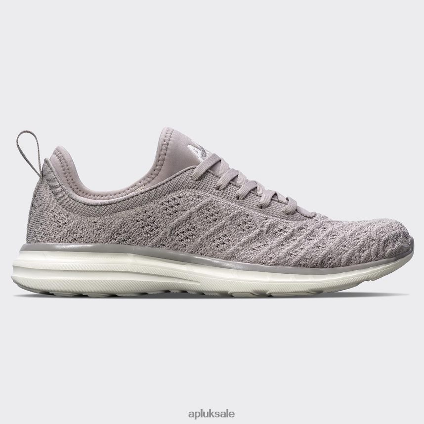 APL TechLoom Phantom 43 - VH8XNZ154 APL Shoes UK Tundra/Ivory Women Running