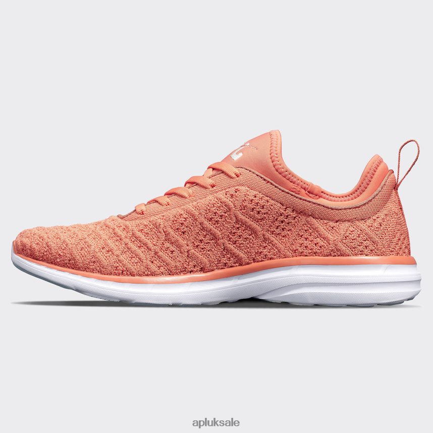 APL TechLoom Phantom 43 - VH8XNZ206 APL Shoes UK Terracotta/Pristine/White Women Running