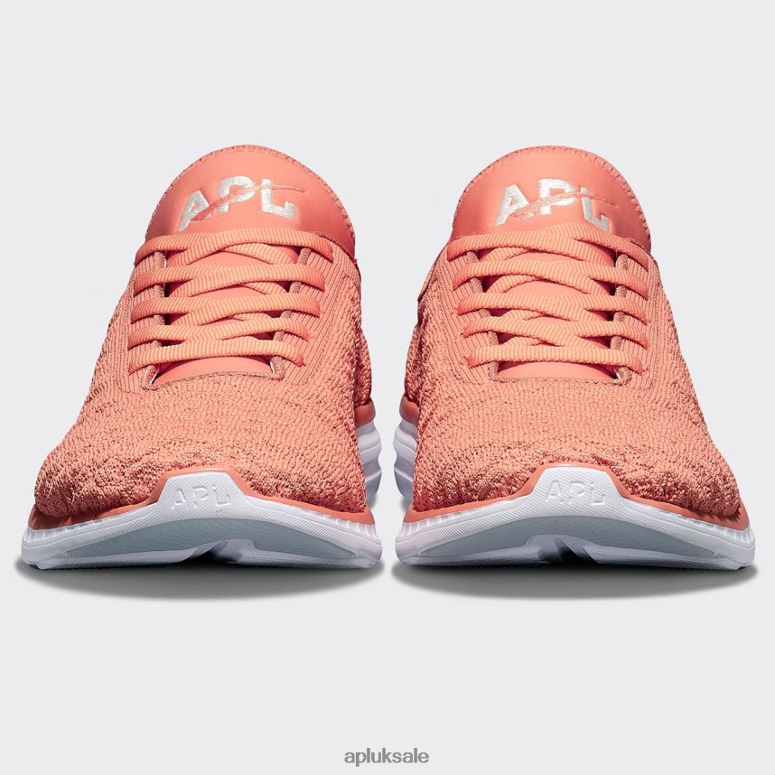 APL TechLoom Phantom 43 - VH8XNZ206 APL Shoes UK Terracotta/Pristine/White Women Running