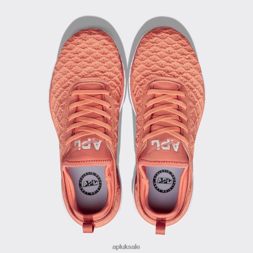APL TechLoom Phantom 43 - VH8XNZ206 APL Shoes UK Terracotta/Pristine/White Women Running