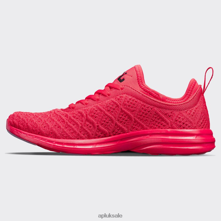 APL TechLoom Phantom 43 - VH8XNZ225 APL Shoes UK Red/Black Women Running
