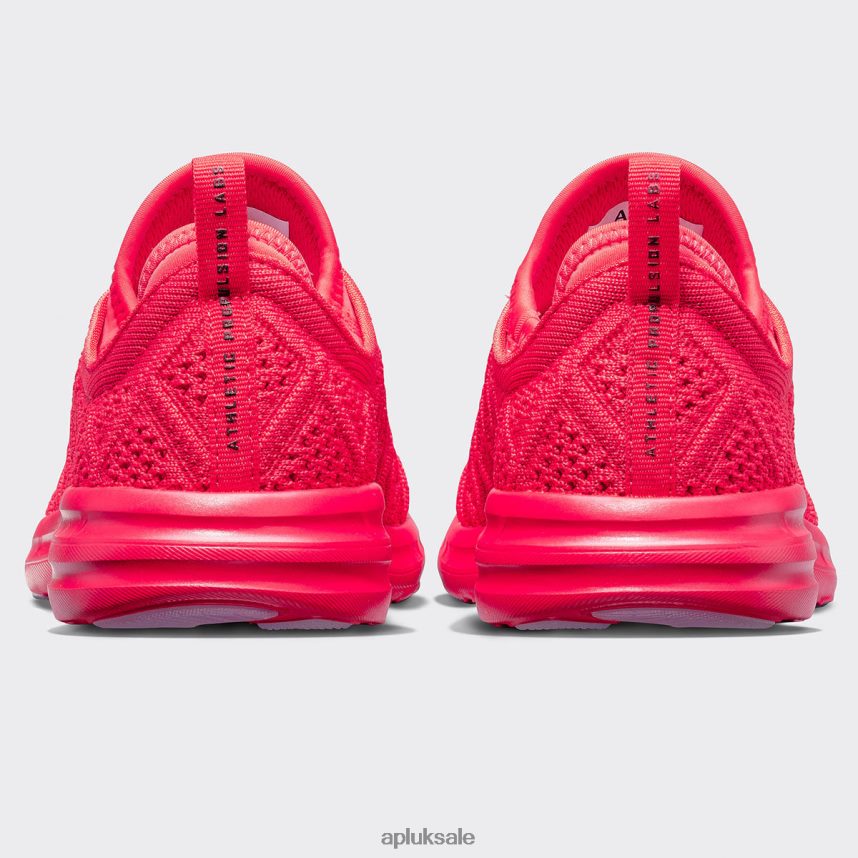 APL TechLoom Phantom 43 - VH8XNZ225 APL Shoes UK Red/Black Women Running