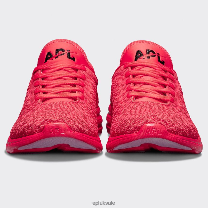 APL TechLoom Phantom 43 - VH8XNZ225 APL Shoes UK Red/Black Women Running