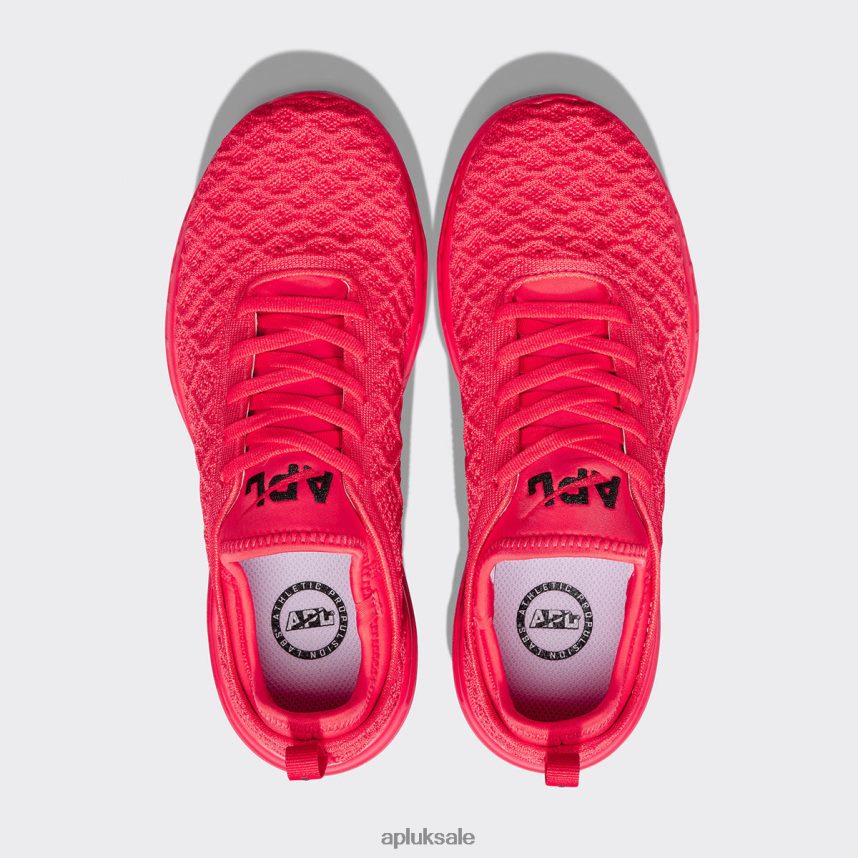 APL TechLoom Phantom 43 - VH8XNZ225 APL Shoes UK Red/Black Women Running
