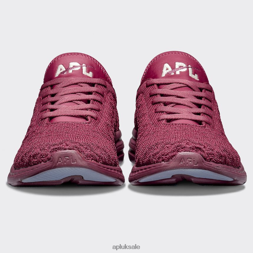 APL TechLoom Phantom 43 - VH8XNZ233 APL Shoes UK Burgundy/Creme Women Running