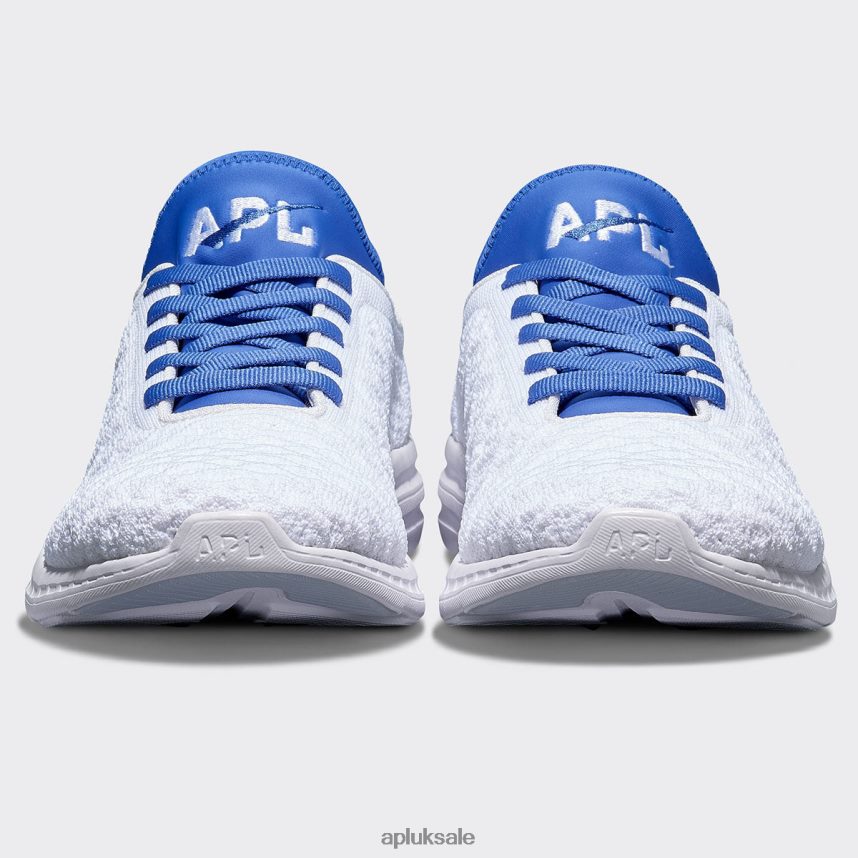 APL TechLoom Phantom 43 - VH8XNZ248 APL Shoes UK White/Cobalt Women Running