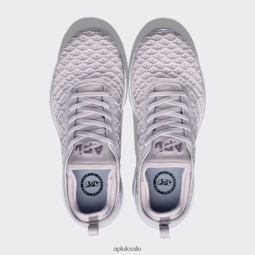 APL TechLoom Phantom 43 - VH8XNZ249 APL Shoes UK Raindrop/Moonscape/White Women Running