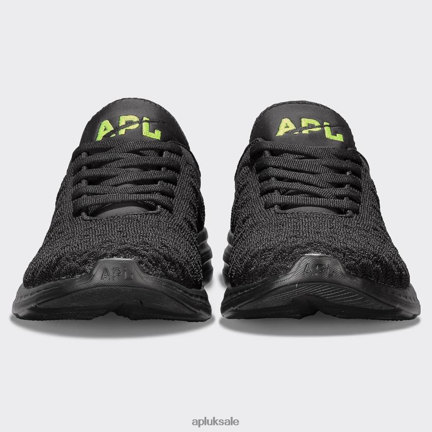 APL TechLoom Phantom 43 - VH8XNZ267 APL Shoes UK Black/Energy Women Running
