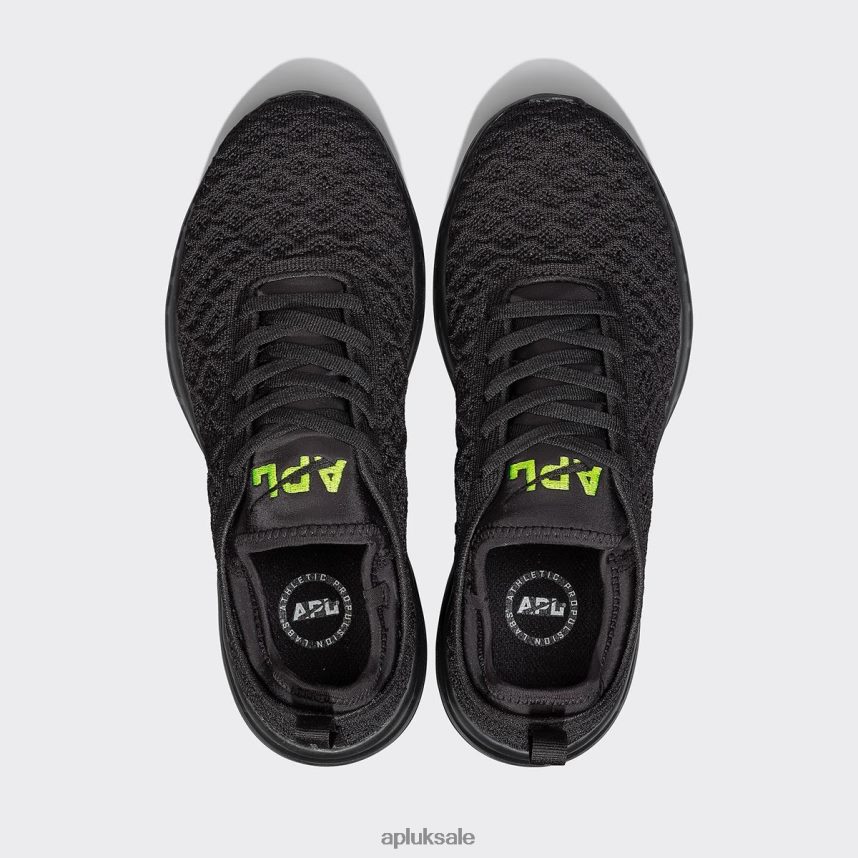 APL TechLoom Phantom 43 - VH8XNZ267 APL Shoes UK Black/Energy Women Running