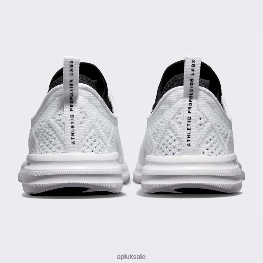 APL TechLoom Phantom 44 - VH8XNZ294 APL Shoes UK White/Black Women Running