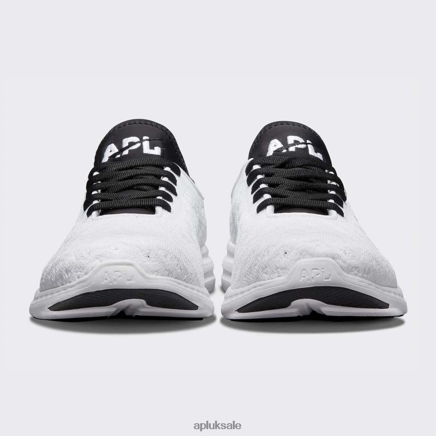 APL TechLoom Phantom 44 - VH8XNZ294 APL Shoes UK White/Black Women Running